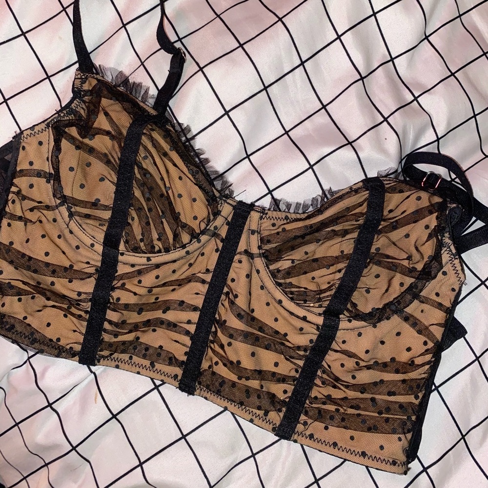 mesh bra top
